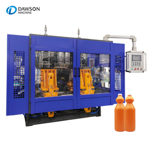 Maquinaria de moldeo por soplado de botellas planas de HDPE de 500 ml, línea de producción de máquinas de moldeo por soplado de botellas de PP de 50 ml a 1000 ml