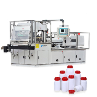 Botellas de pesticidas de 500 ml completamente automáticas para máquina de moldeo por inyección y soplado