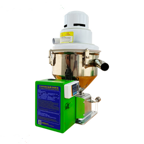 Maquinaria de materia prima de plástico 300 ~ 1300 kg/h de aspirador cargador de plástico