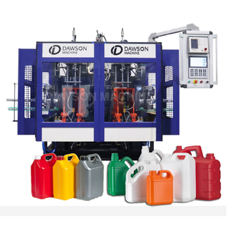 Máquina de moldeo por soplado y extrusión de botellas de jabón líquido de plástico HDPE 3L 5L fabricada en fábrica