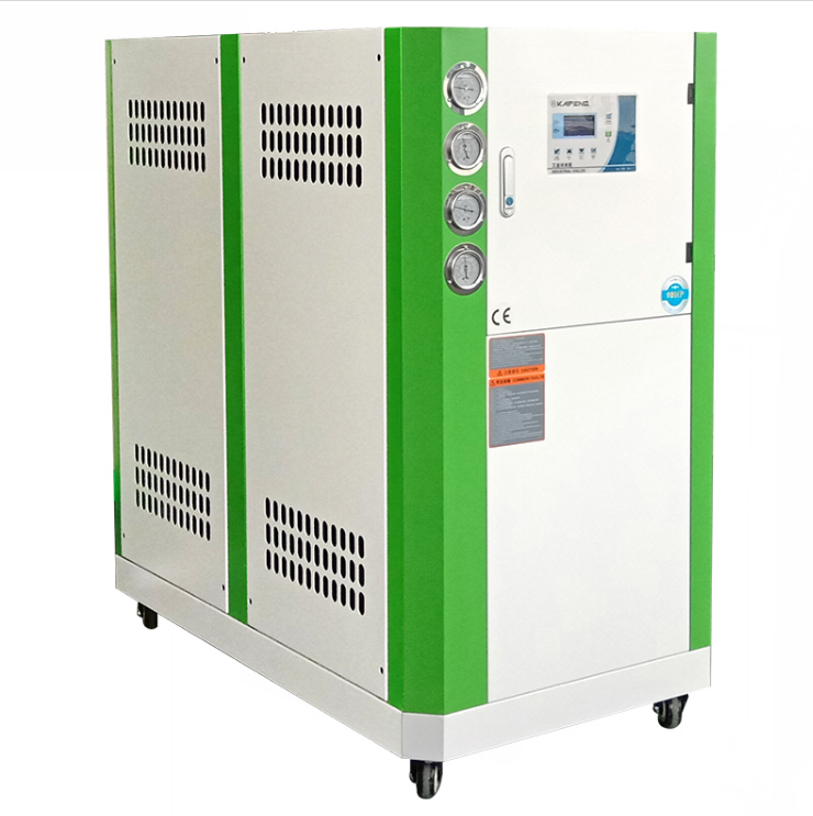 Máquina industrial del refrigerador de agua para el sistema de enfriamiento de recirculación del tanque de enfriamiento del moldeo por inyección