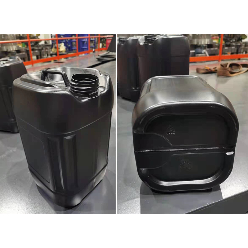 Tambor de barril de plástico automático de 10L y 20L, máquina de moldeo por soplado y extrusión de bidón de 30L