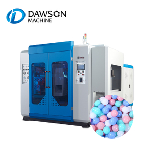 Máquina de fabricación de juguetes de bolas de mar de LDPE suave, decoración navideña colorida de plástico LDPE, máquina de moldeo por soplado