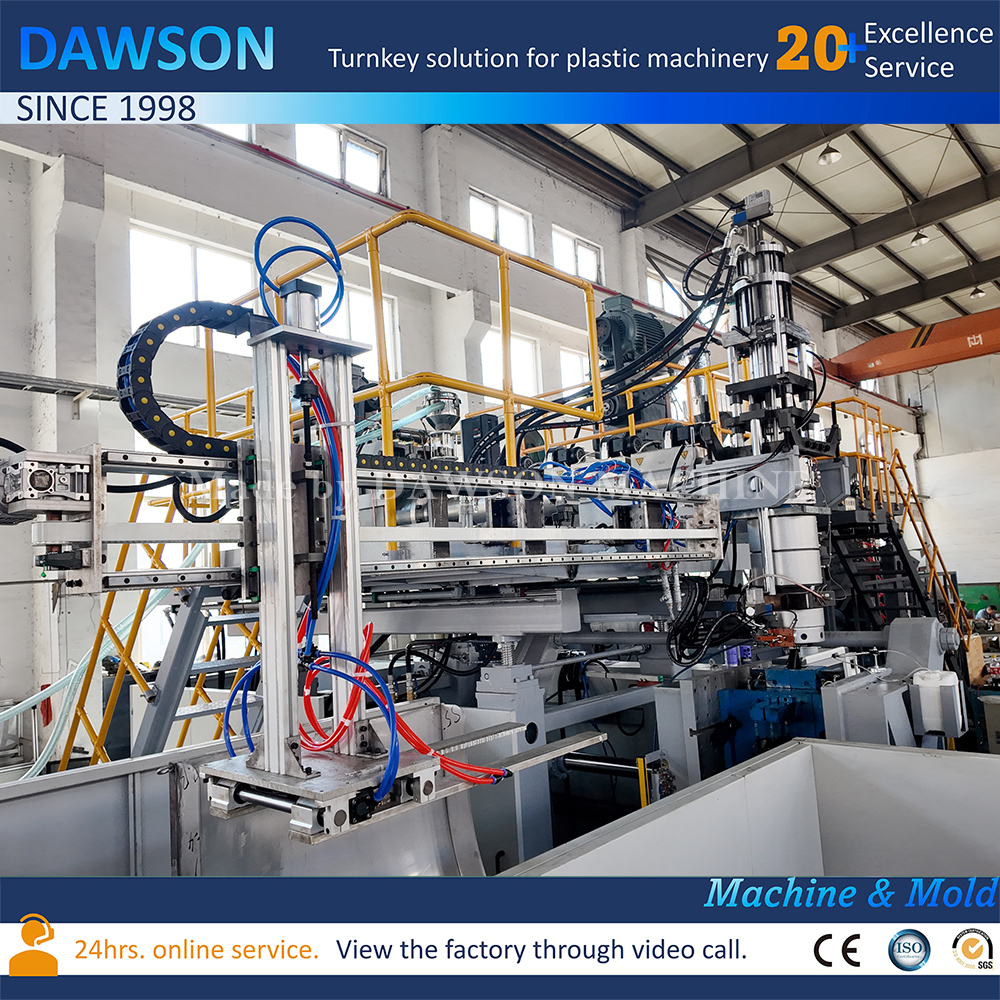 Tipe de llenado de aceite automotriz Moldura de soplado Máquina para conductos de aire del automóvil Tubos