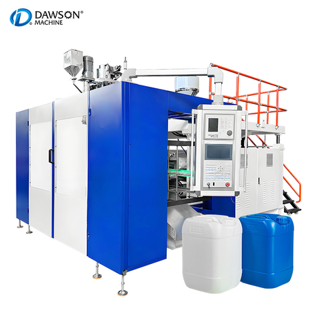 Máquinas de moldeo por soplado por extrusión de máquina de moldeo por soplado Jerrycan de botella de HDPE