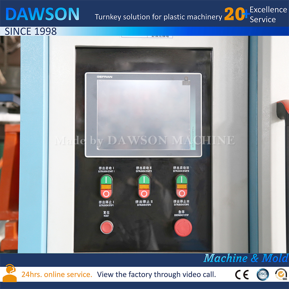 Línea de producción de moldeo por soplado de botellas de HDPE de plástico completamente eléctrica Maquina De Soplado