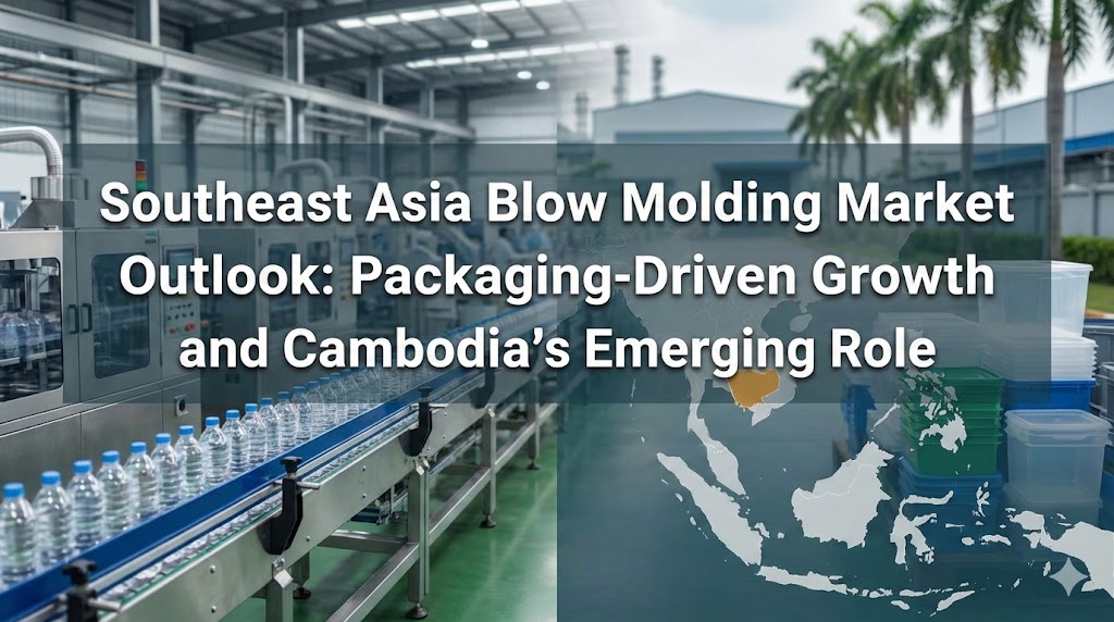 Perspectivas del mercado de moldeo por soplado del Sudeste Asiático: crecimiento impulsado por los envases y el papel emergente de Camboya