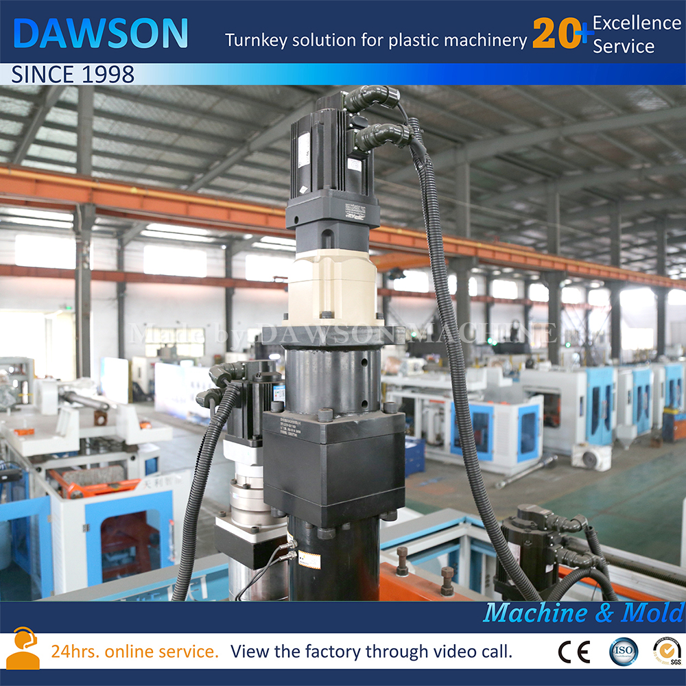 Envase completamente eléctrico del HDPE que hace la máquina que sopla de las botellas del detergente de la máquina 1L 5L