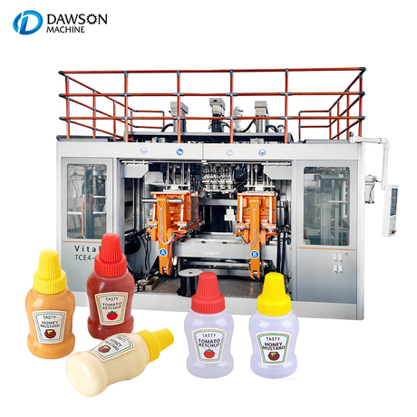 Máquina de moldeo por insuflación de aire comprimido de la botella del vinagre de la salsa de soja del tarro de la especia de 1L 2L 3L