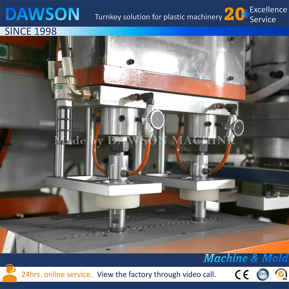 Máquinas de moldeo por soplado de botellas de limpieza y detergente de HDPE completamente eléctricas