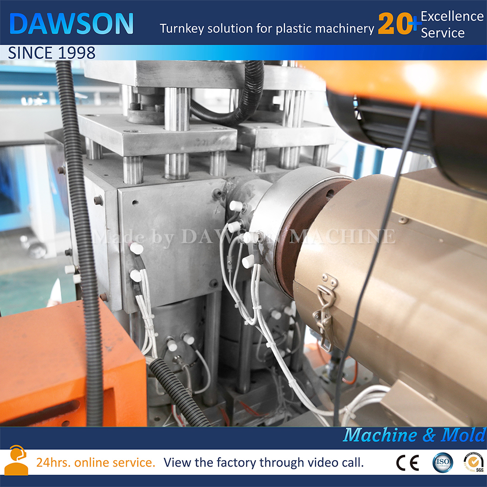 Envase completamente eléctrico del HDPE que hace la máquina que sopla de las botellas del detergente de la máquina 1L 5L