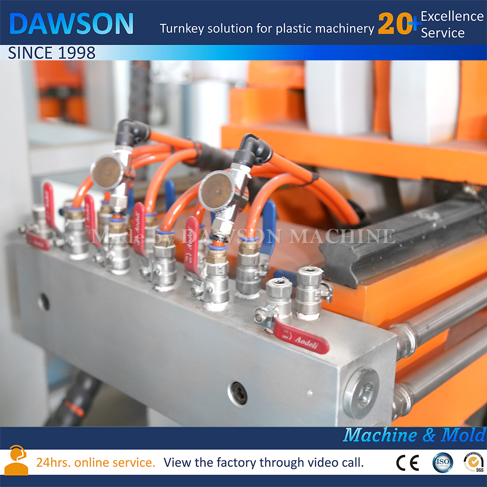 Línea de producción de moldeo por soplado de botellas de HDPE de plástico completamente eléctrica Maquina De Soplado