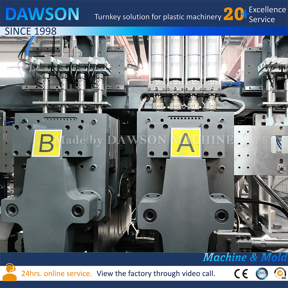 Máquinas de moldeo por soplado por extrusión de máquina de moldeo por soplado de botellas de champú completamente automáticas