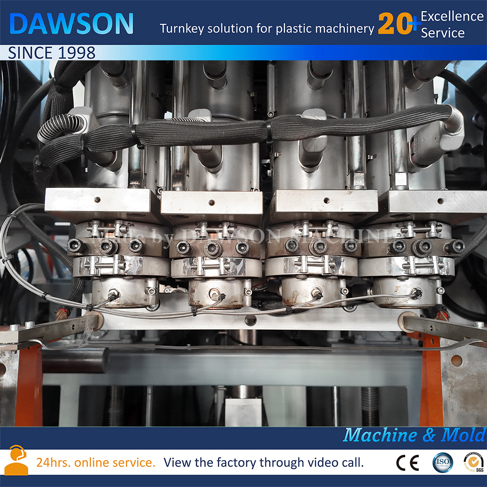 Máquina de moldeo por soplado de botellas de salsa de doble estación de personalización de fábrica