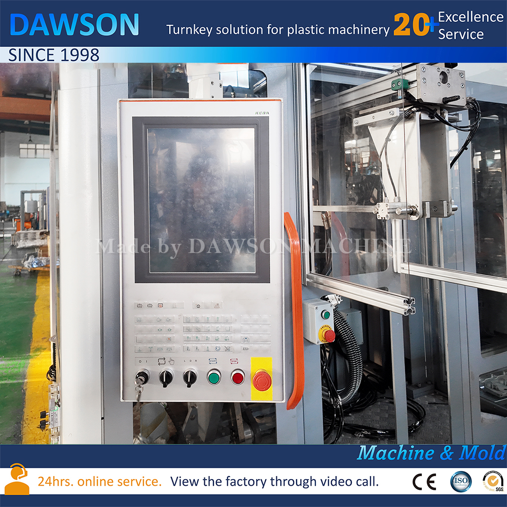 Máquina de moldeo por insuflación de aire comprimido de la botella del vinagre de la salsa de soja del tarro de la especia de 1L 2L 3L