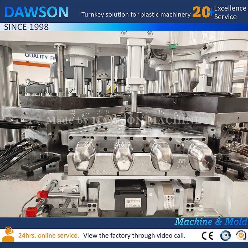 La jalea de petróleo durable de HDPE/PP sacude la máquina del moldeo por insuflación de aire comprimido del grado del FDA 