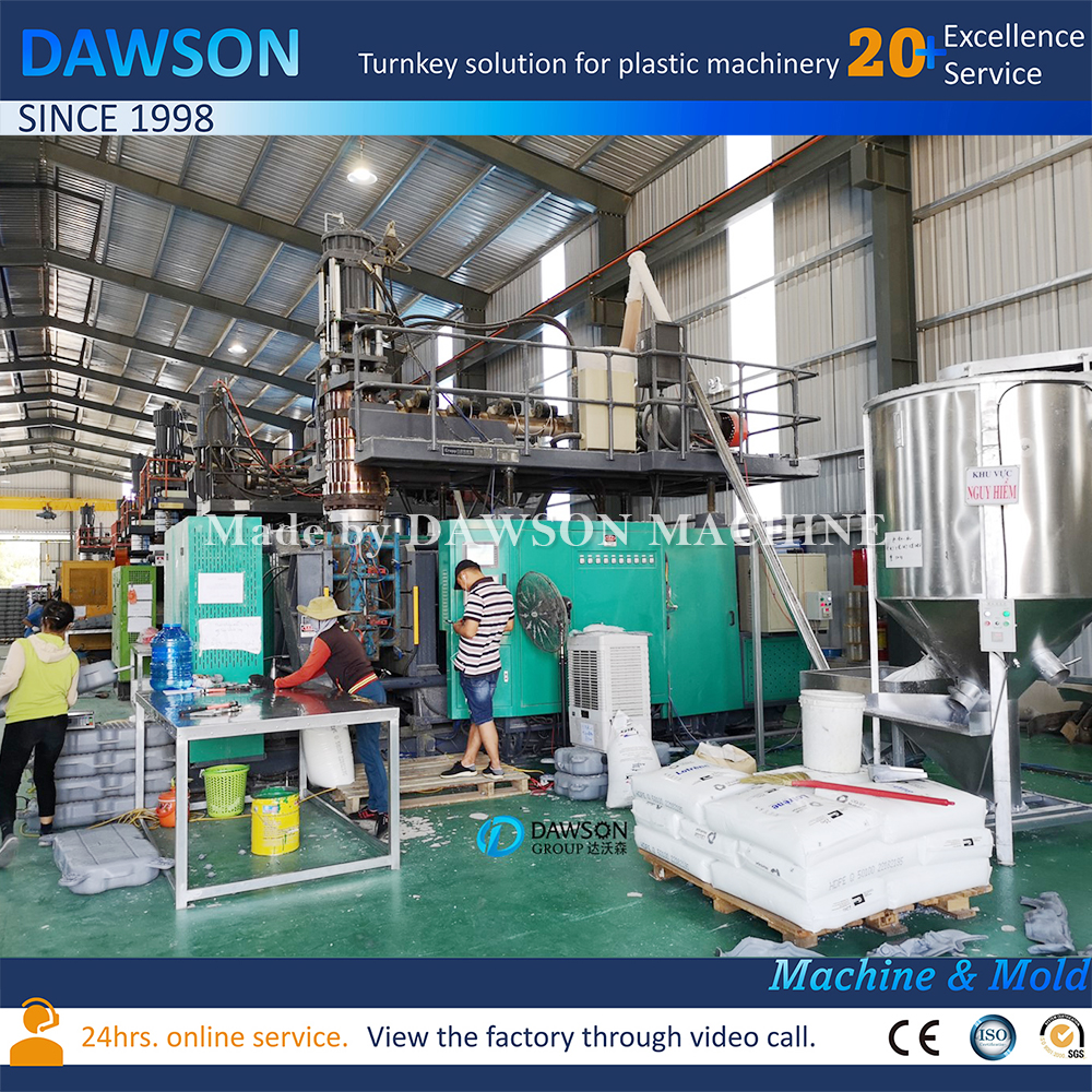 Photovoltaic HDPE Float Making Machine Extrusion Molding Machines Making Máquinas