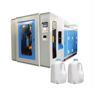 HDPE de alta velocidad LDPE PP 1L 2L 3L botella de leche extrusión de moldeo por soplado hacer máquina de productos
