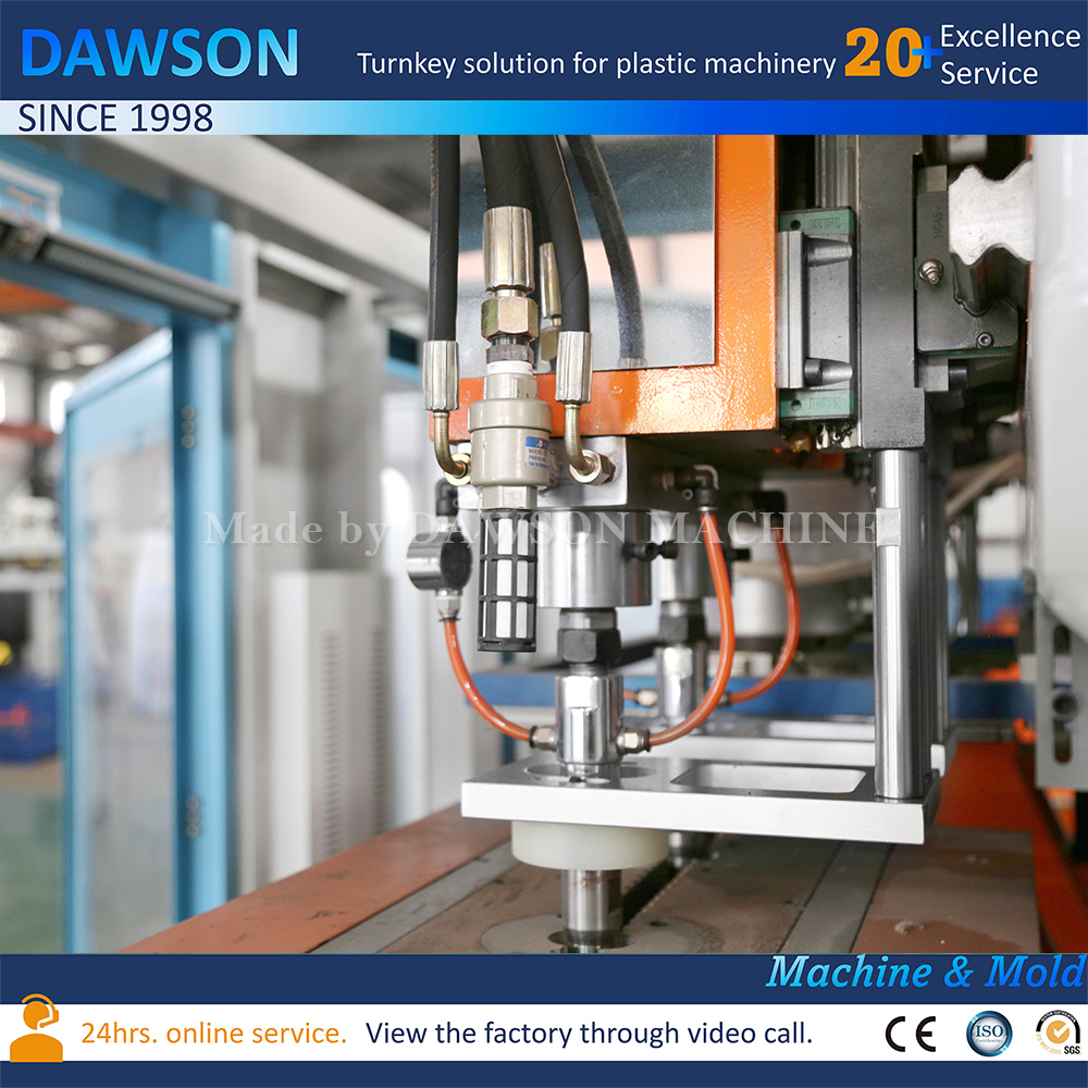 Máquinas de moldeo por soplado de botellas de limpieza y detergente de HDPE completamente eléctricas