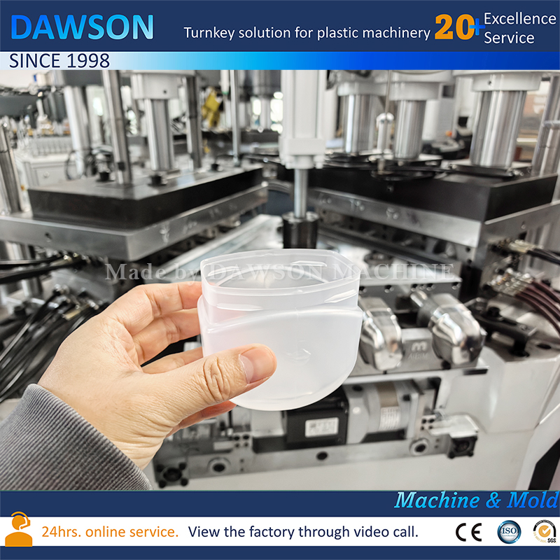 La jalea de petróleo durable de HDPE/PP sacude la máquina del moldeo por insuflación de aire comprimido del grado del FDA 