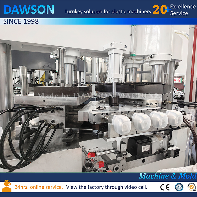 La jalea de petróleo durable de HDPE/PP sacude la máquina del moldeo por insuflación de aire comprimido del grado del FDA 