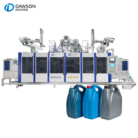 DSB90II Máquina automática de moldeo por soplado de doble cabezal, máquina de moldeo por soplado de bidón HDPE de 5L, máquina de moldeo por soplado y extrusión