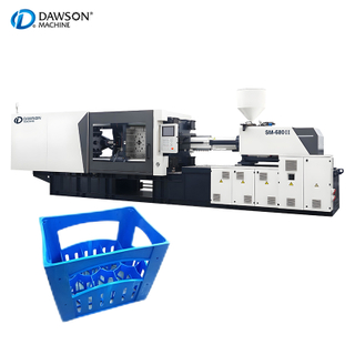 Precio de la máquina de moldeo por inyección de plástico automática de caja de cerveza de plástico