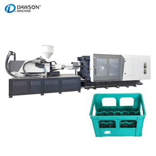 Caja de rotación de botella de cerveza de plástico automática que hace una caja de rotación de plástico que fabrican máquinas de moldeo por inyección