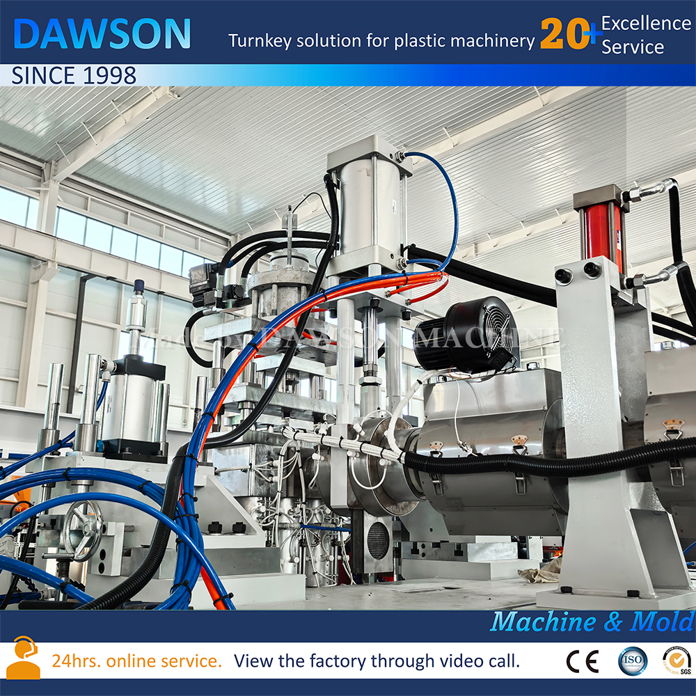 Máquinas para fabricar bolas de mar de juguete PE de doble color PE Máquinas de moldeo por soplado