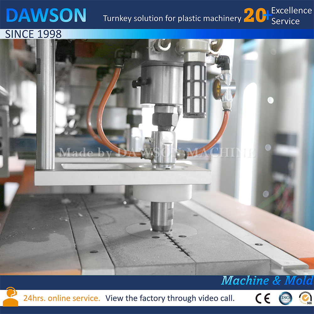 Máquinas de moldeo por soplado de botellas de limpieza y detergente de HDPE completamente eléctricas