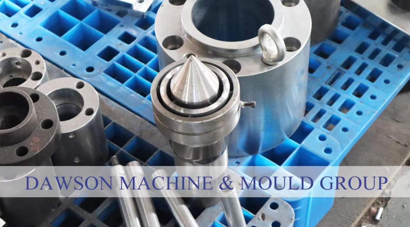 Hoja de tambor de bidón de plástico de una sola capa, acumulador de fabricación de hojas, máquina de moldeo por soplado y extrusión tipo 50L 80L, cabezal de troquel hidráulico