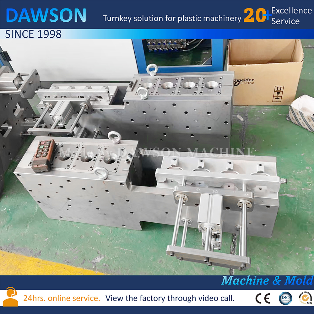 Máquina de moldeo por soplado de botellas de salsa de tomate de tipo lineal rentable