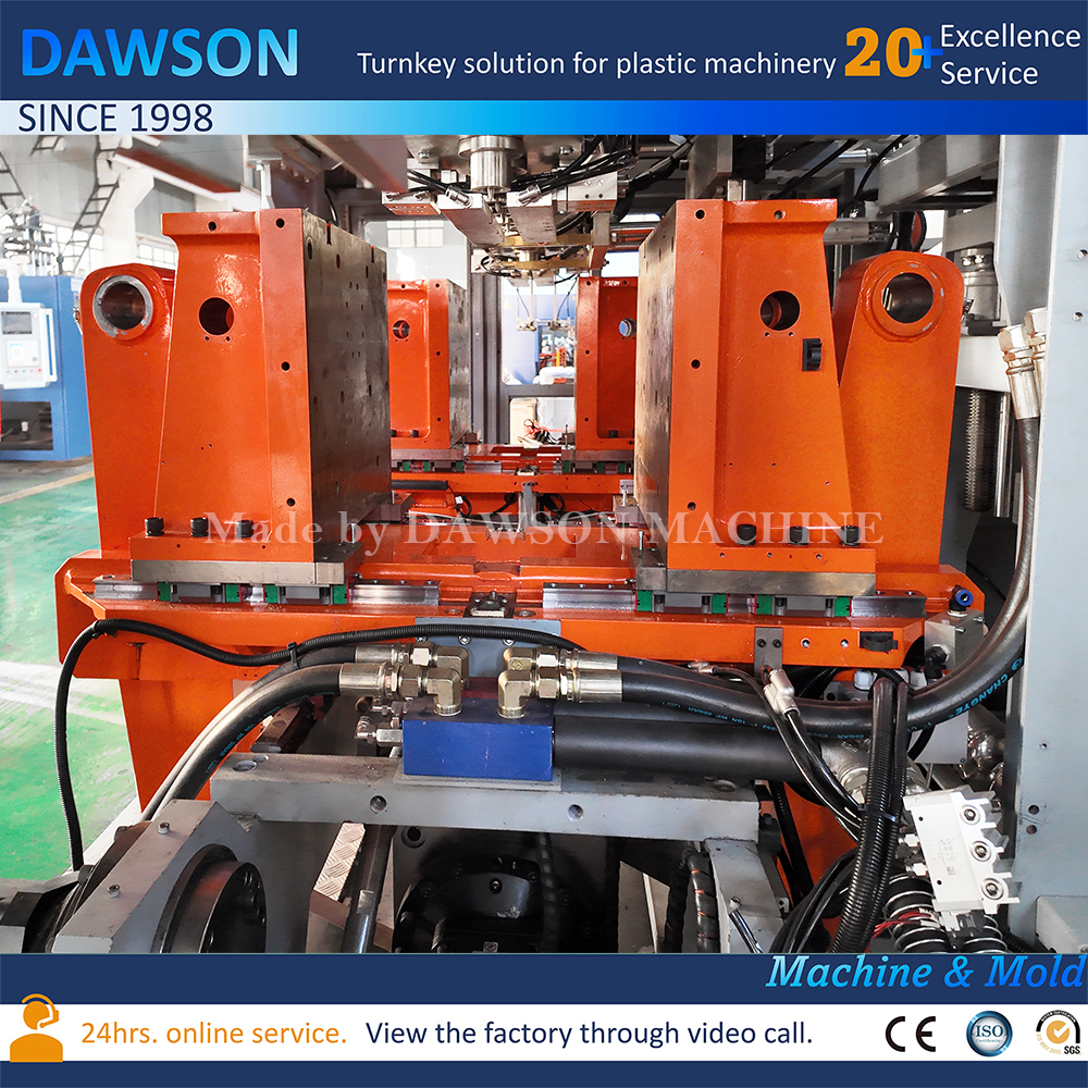 Máquina de moldeo por insuflación de aire comprimido de la botella del vinagre de la salsa de soja del tarro de la especia de 1L 2L 3L