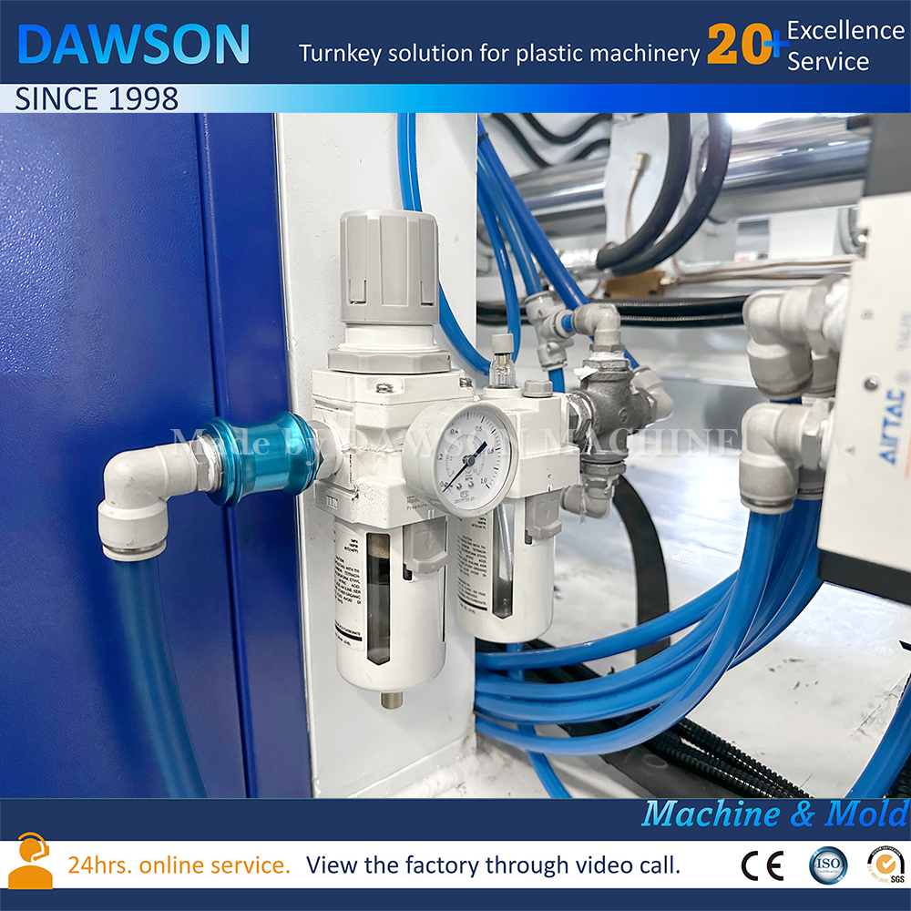 Máquinas de moldeo por soplado por extrusión de máquina de moldeo por soplado Jerrycan de botella de HDPE