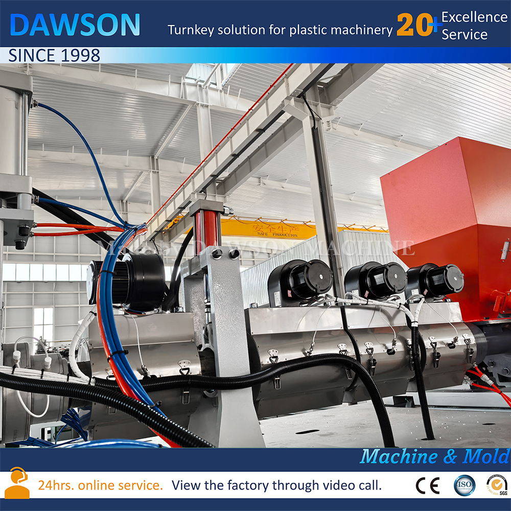 Máquinas para fabricar bolas de mar de juguete PE de doble color PE Máquinas de moldeo por soplado