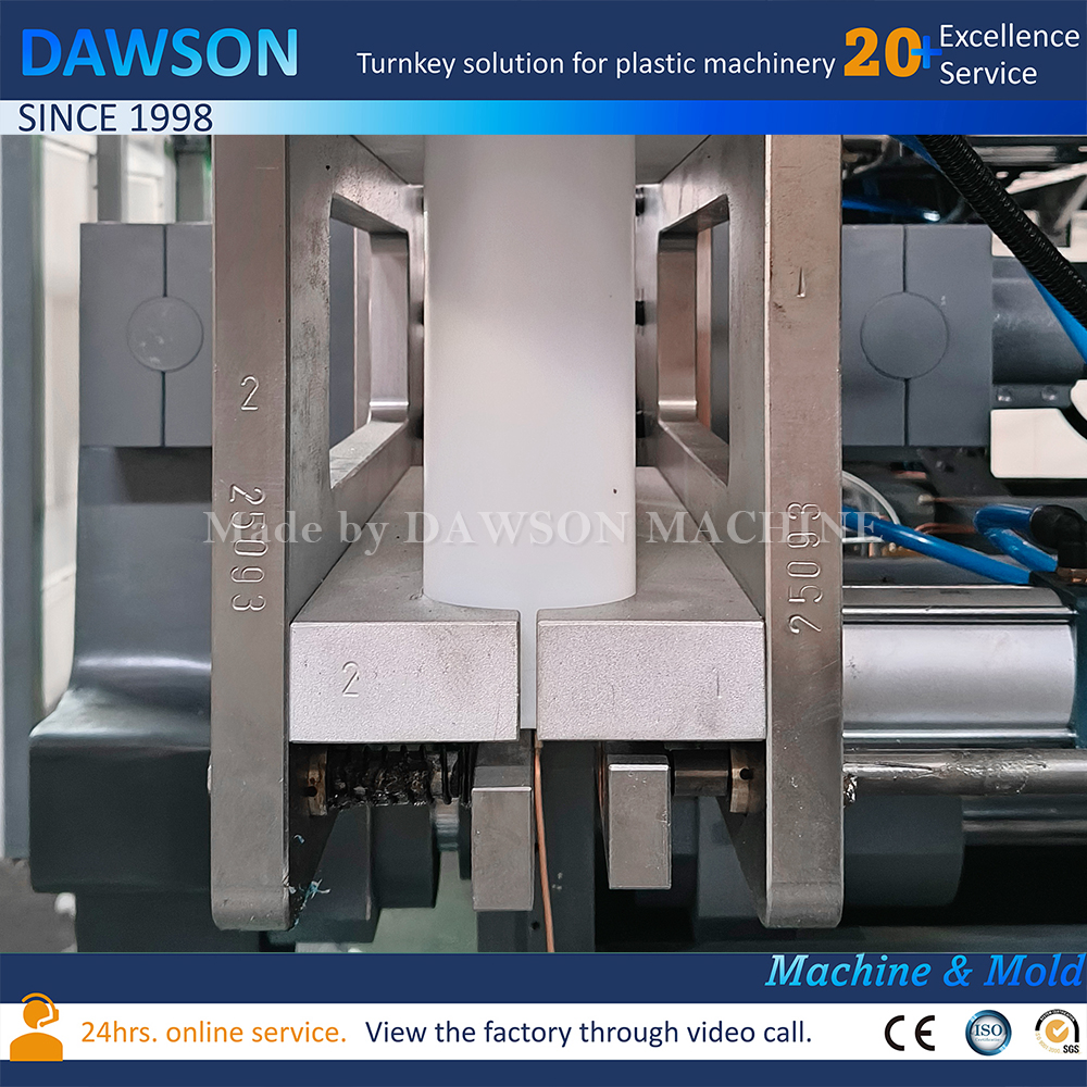 Máquinas de moldeo por soplado por extrusión de máquina de moldeo por soplado de botellas de champú completamente automáticas