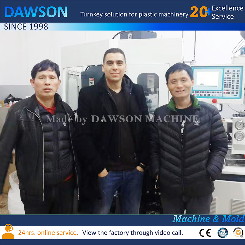 Máquinas de moldeo por inyección y soplado de tarros de vaselina blanca opaca completamente automáticas Sistema de moldeo por inyección y soplado