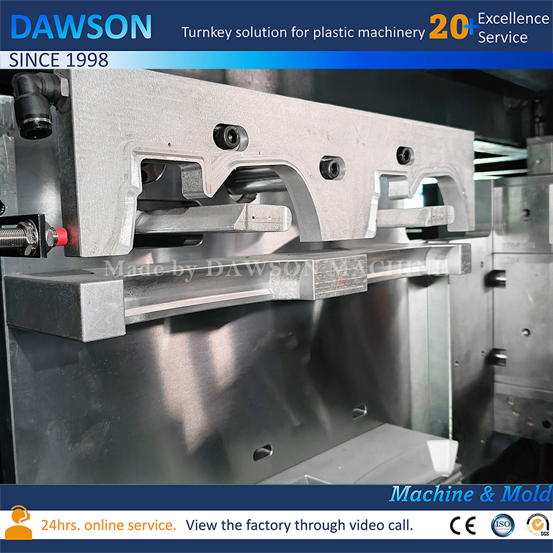 DSB90II Máquina automática de moldeo por soplado de doble cabezal, máquina de moldeo por soplado de bidón HDPE de 5L, máquina de moldeo por soplado y extrusión
