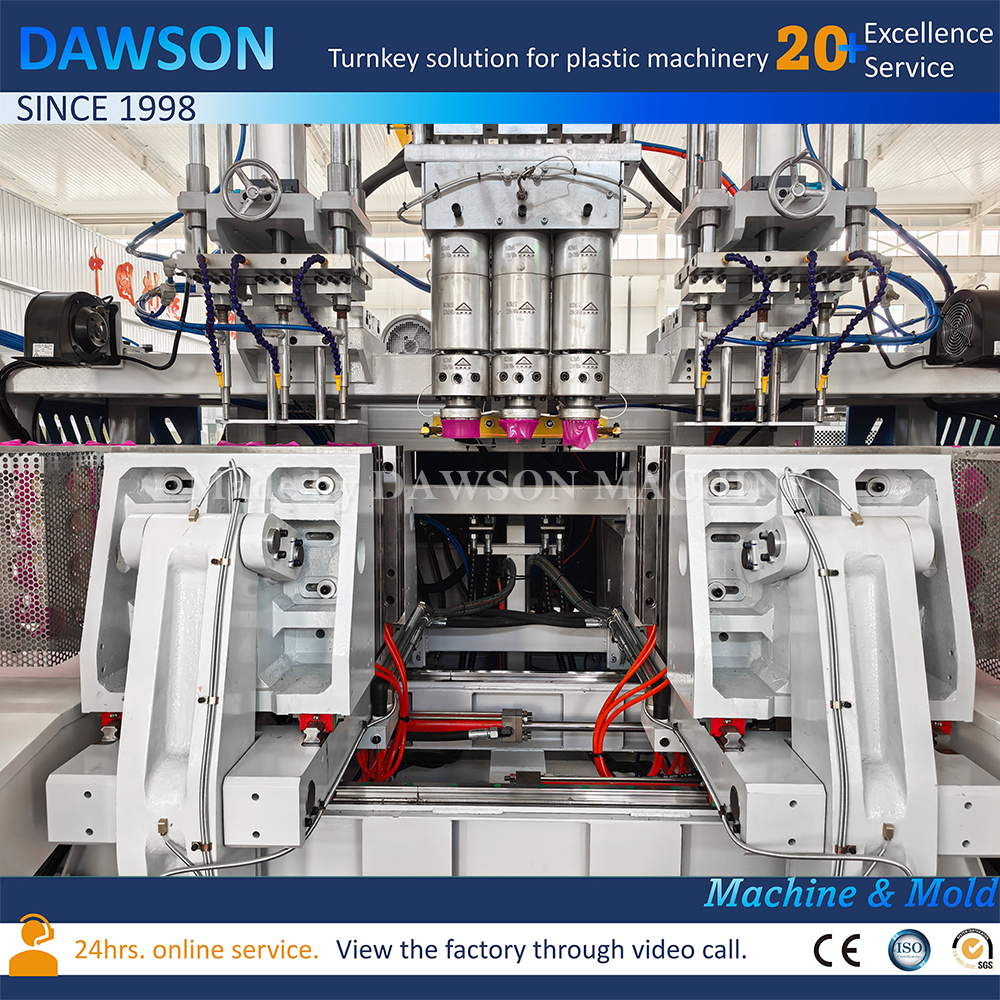 Máquinas para fabricar bolas de mar de juguete PE de doble color PE Máquinas de moldeo por soplado