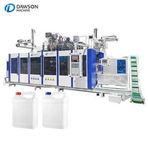 Máquina de moldeo por extrusión y soplado con cabezal doble de doble estación DSB90II para bidones de HDPE de 5 litros
