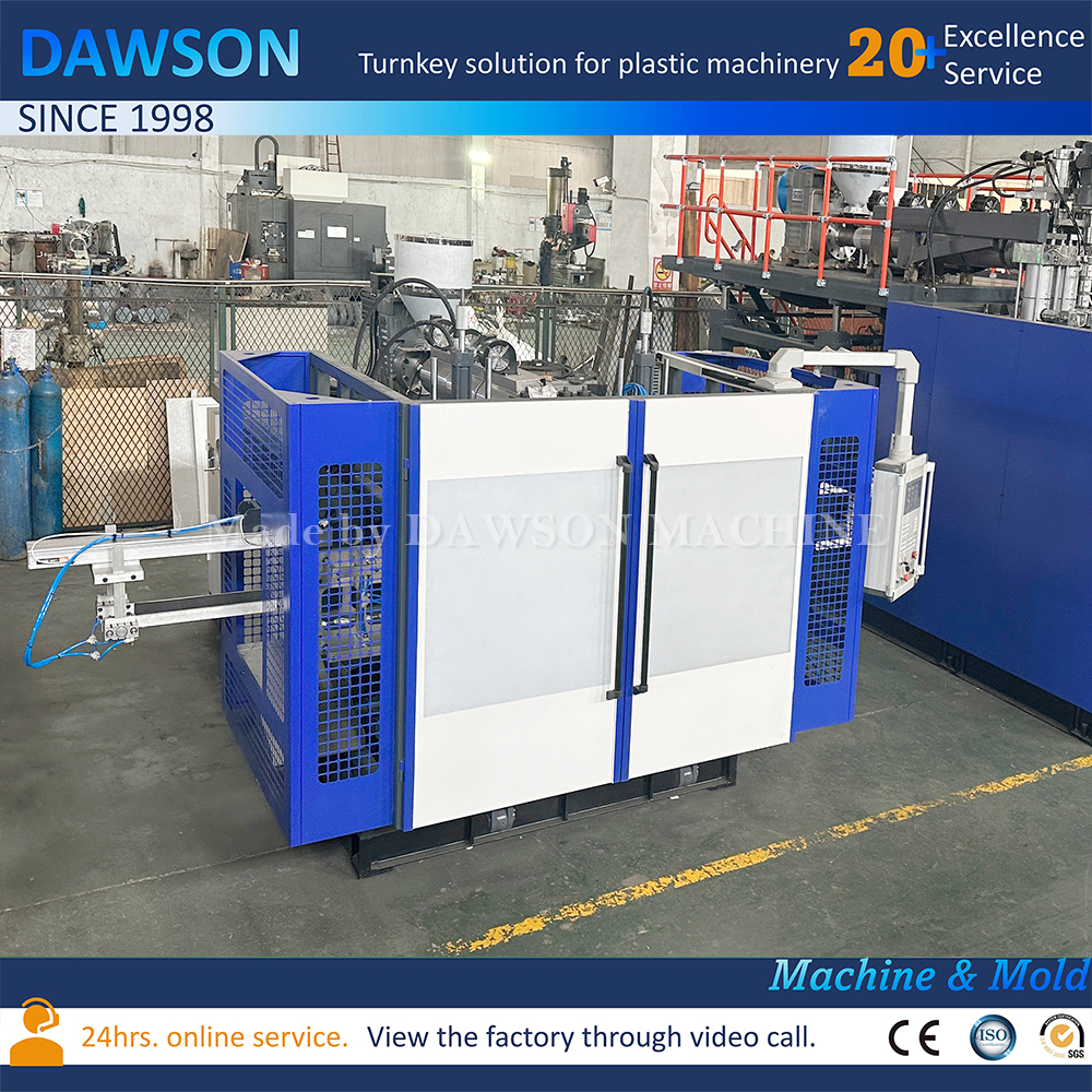 900 ml de estacionamiento doble Detergente Bottle Máquina Máquinas de moldeo de soplado HDPE