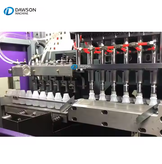 Máquina de moldeo por soplado y extrusión de fabricante de buena calidad para biberón de leche de color de moldeo por soplado