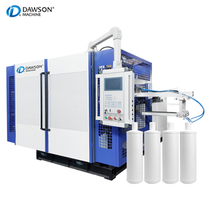 Botella de plástico automática completa de 900 ml HDPE Estación doble que fabrica máquina de moldeo con soplado HDPE