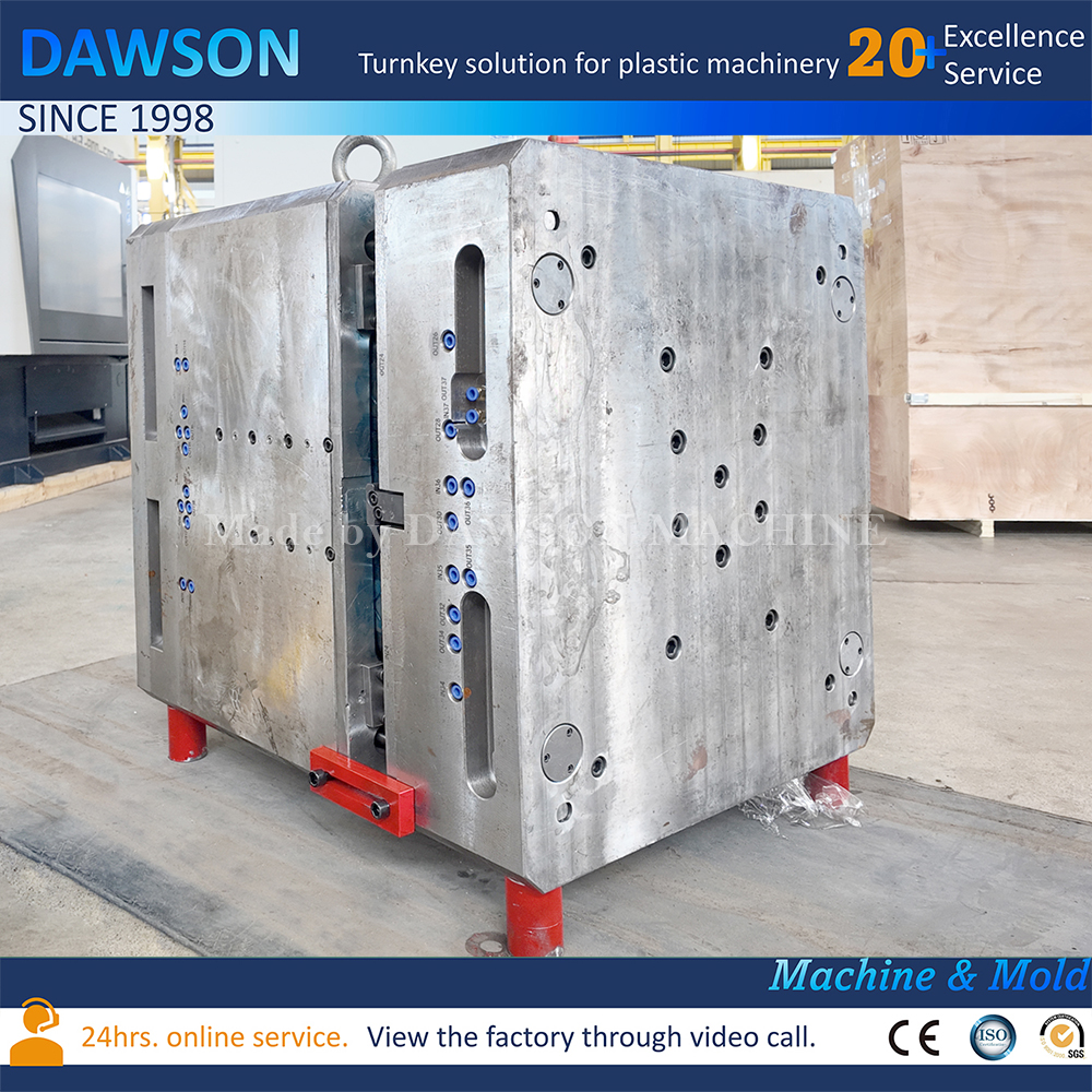 Precio de la máquina de moldeo por inyección de plástico automática de caja de cerveza de plástico