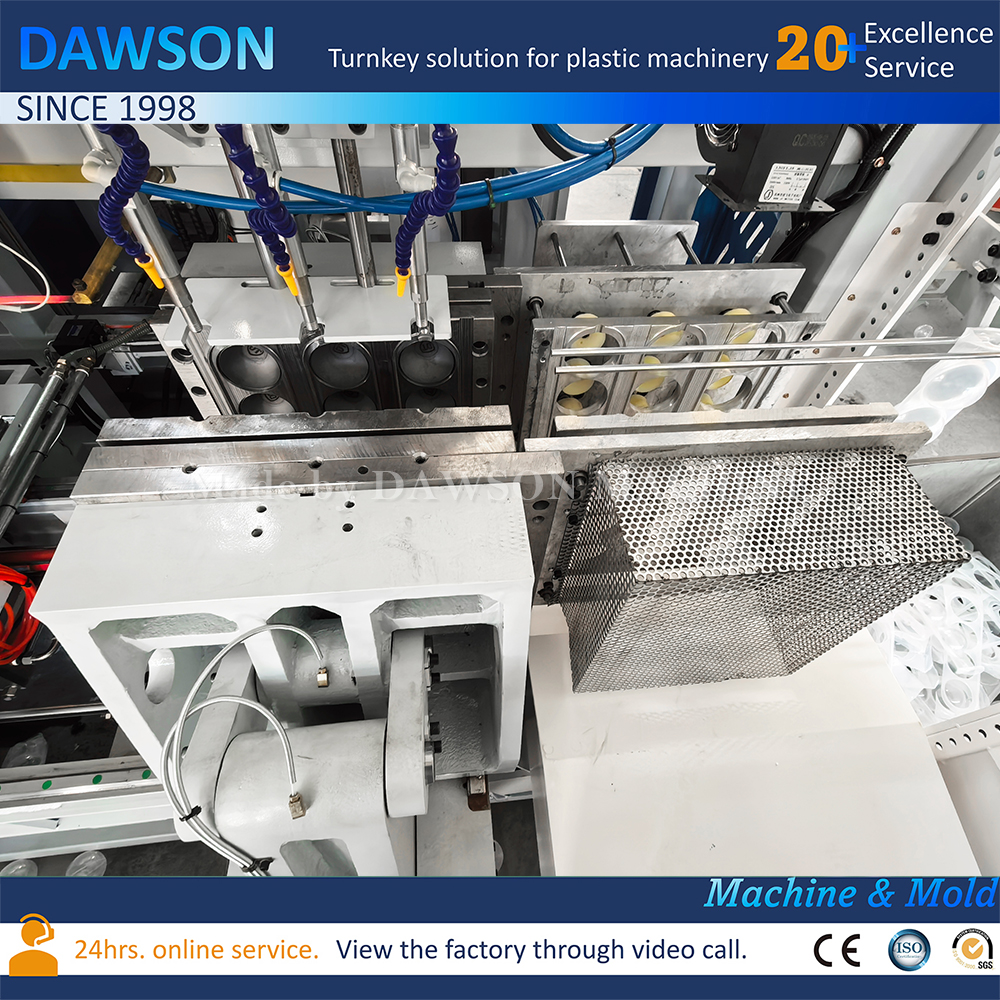 Máquina de moldeo por soplado de botellas de plástico, color de alta velocidad, bola de mar, máquina de moldeo por soplado 