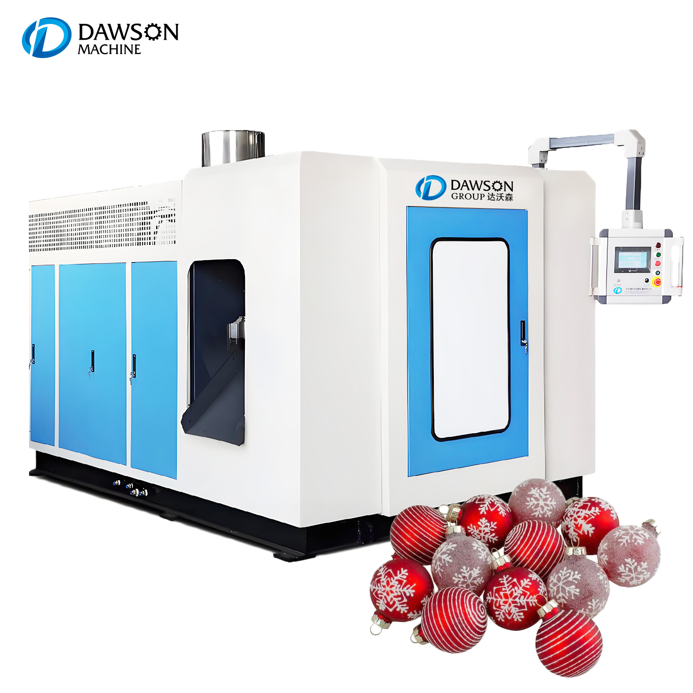 Máquina de moldeo por extrusión y soplado de bolas de plástico Dawson: innovación que impulsa la producción eficiente de bolas de plástico de alta calidad