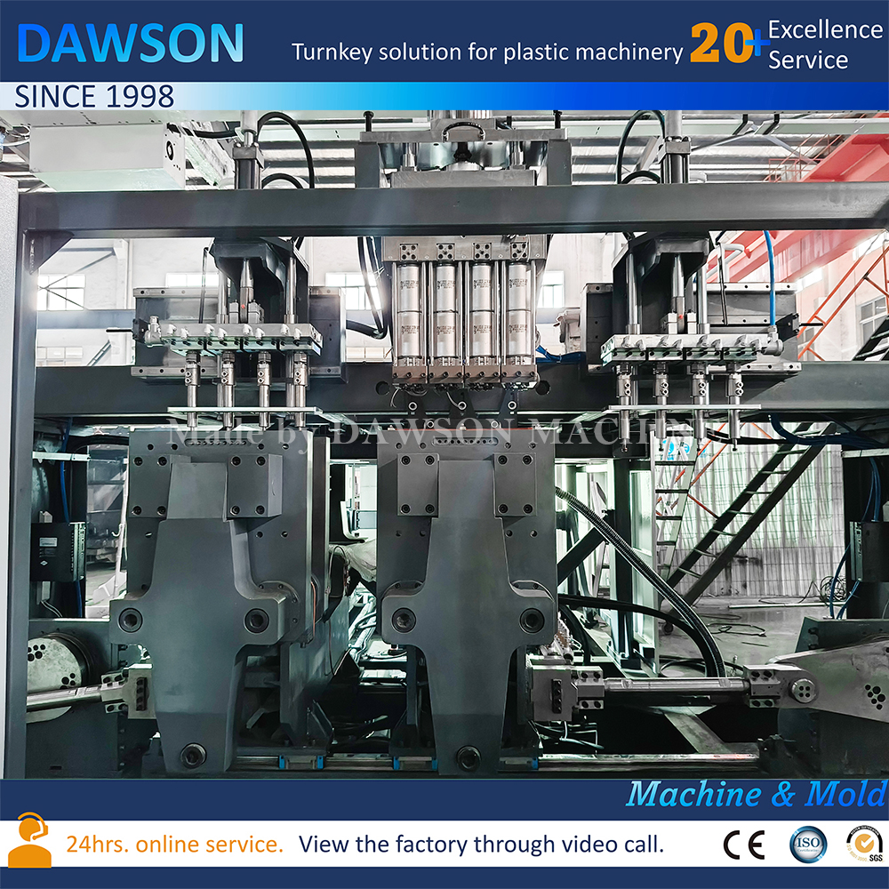 Máquina automática para fabricar botellas de detergente y champú para botellas cosméticas de HDPE 