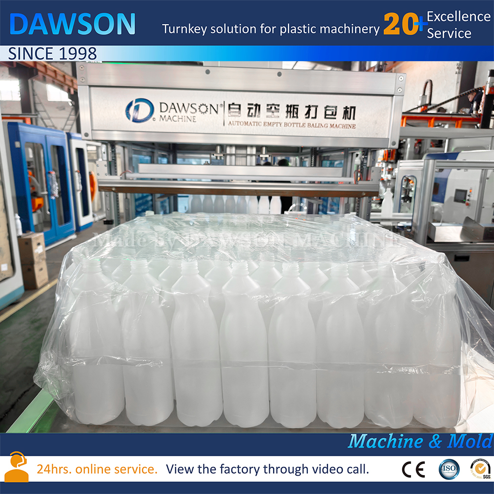 Máquina de moldeo por soplado automática de alta velocidad para botellas de limpieza doméstica de 1000 ml
