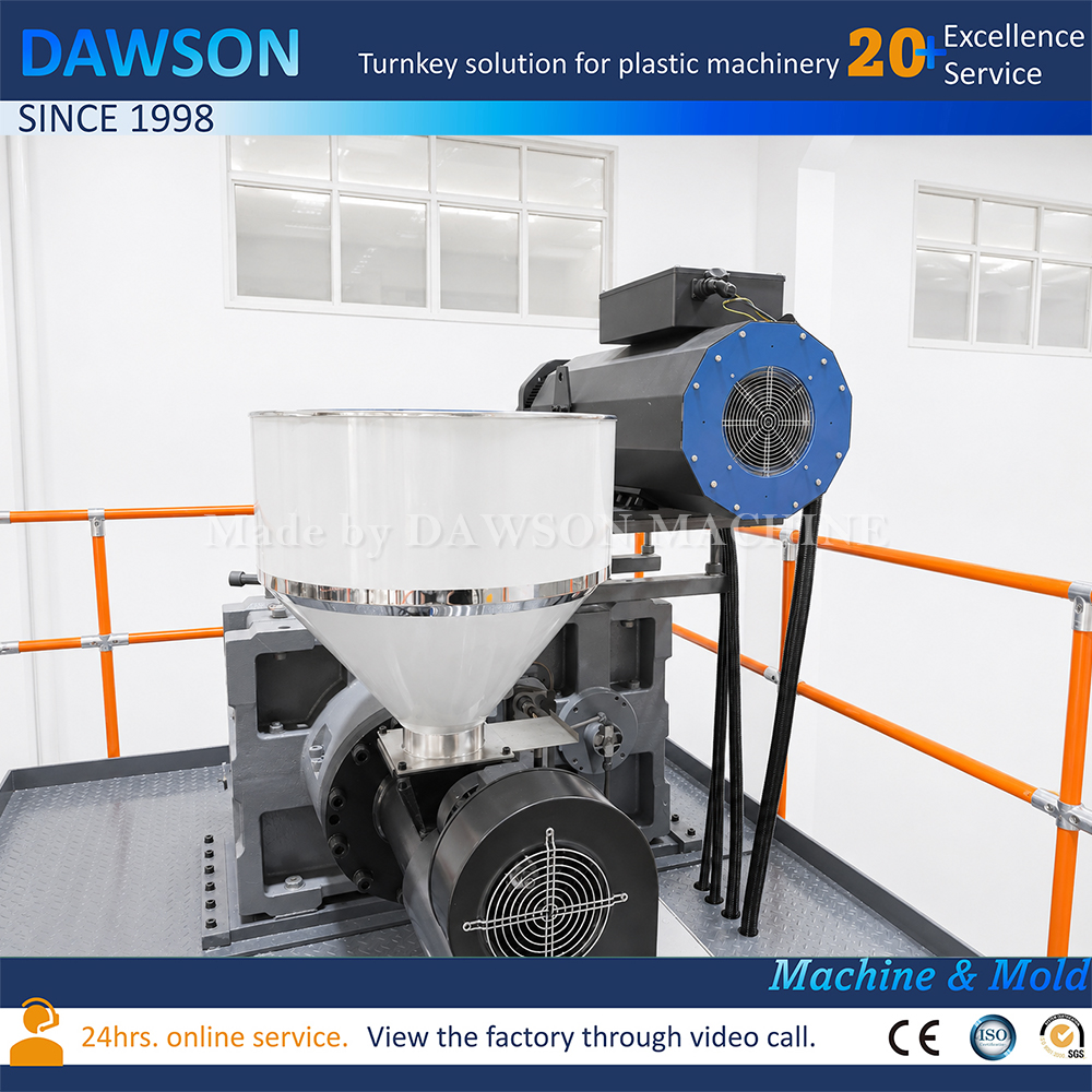 Máquina automática para fabricar tambores de 200L, máquina de moldeo por soplado de doble anillo para fabricación de tambores de aceite lubricante