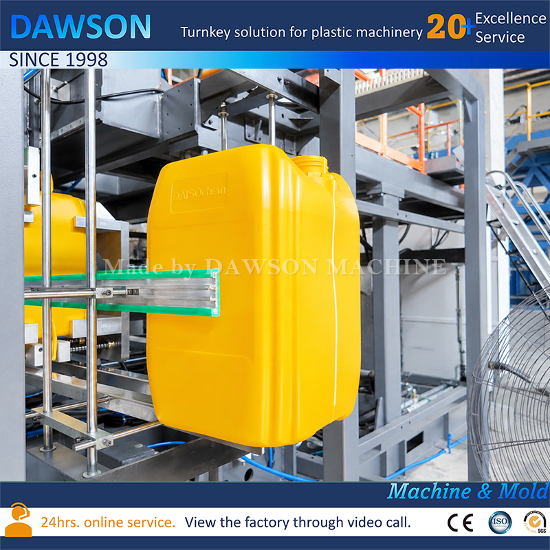 Máquina de moldeo por soplado de bidón de HDPE, bidón de plástico de 30L, máquinas para fabricar bidón